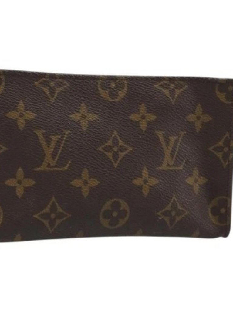 Louis Vuitton Monogram Bucket Pm Accessory Pouch Lv Auth Th5943